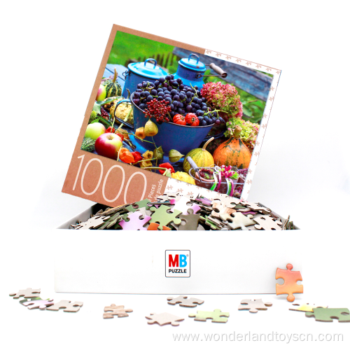 1000pcs Custom jigsaw puzzles for adult pieces